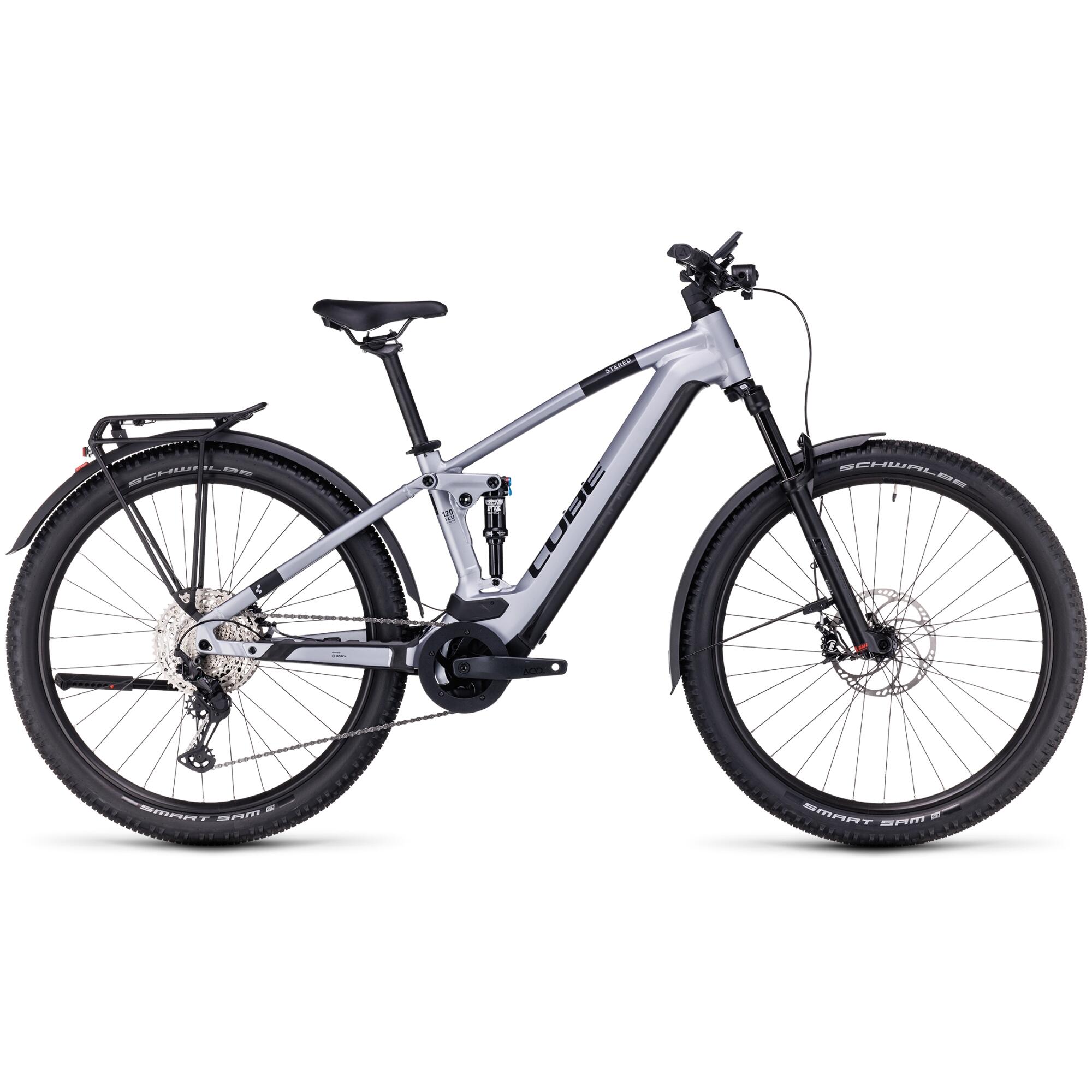 CUBE Stereo Hybrid 120 Race Allroad 625 polarsilver 2023