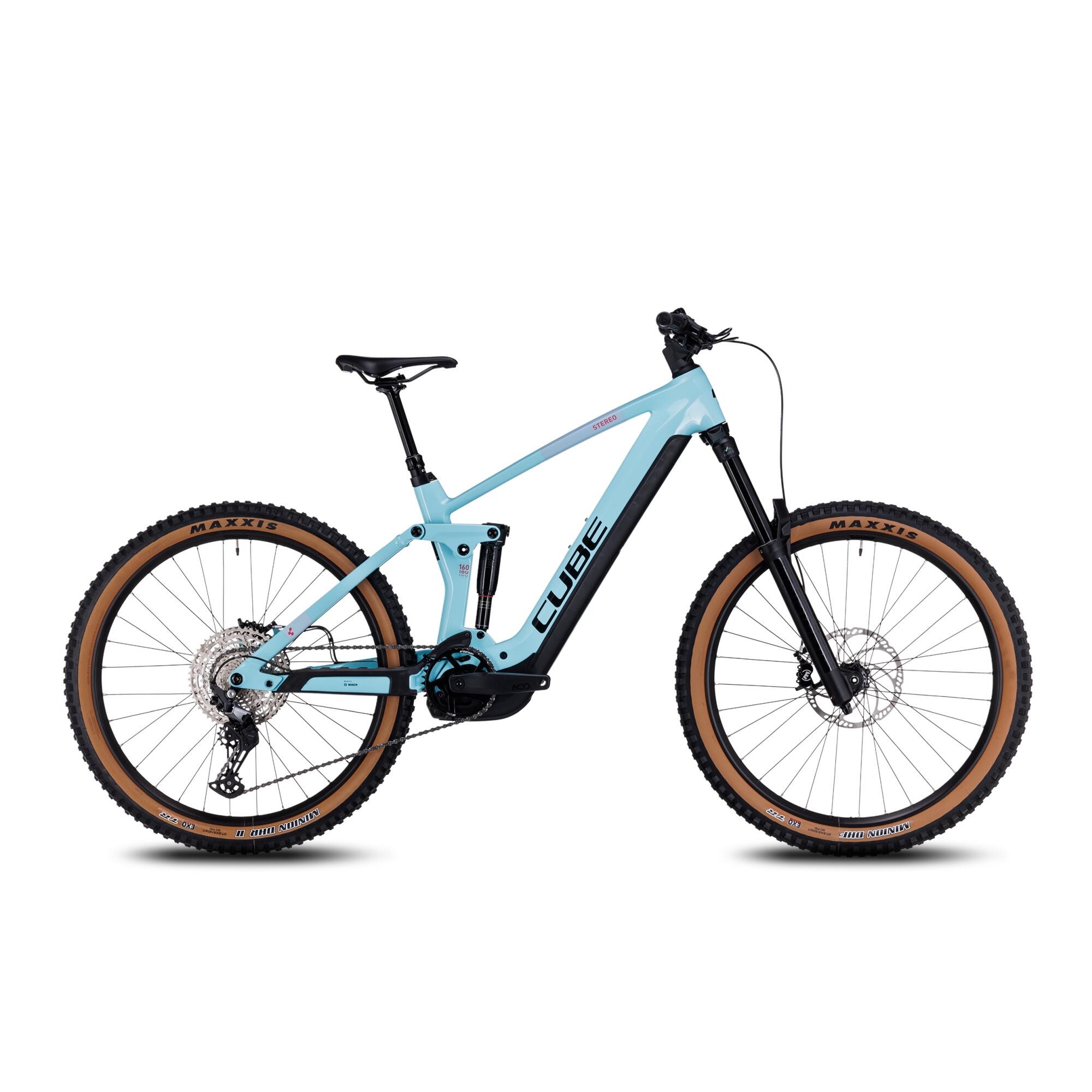 CUBE Stereo Hybrid 160 HPC Race 625 27.5 iceblue 2023