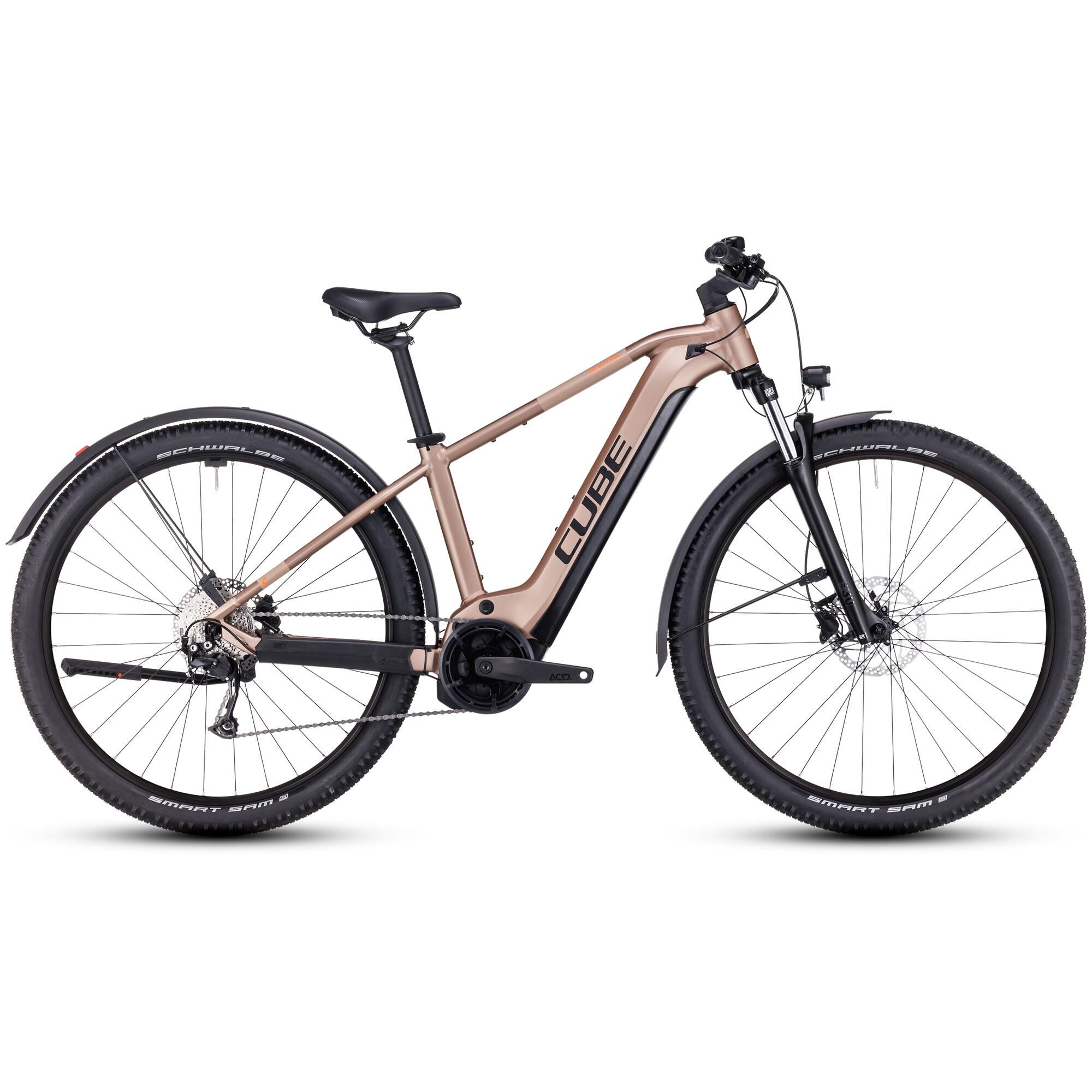 CUBE Reaction Hybrid Perf. 625 Allroad brown'n'orange 2023